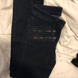 Carmar dark wash skinny jeans